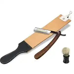 Streichriemen - streichriemen instrumentenrw rasiermesser set mit leder