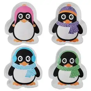 Taschenwaermer cepewa 4er set pinguin tolles wichtelgeschenk