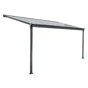Terrassenueberdachung polycarbonat home deluxe