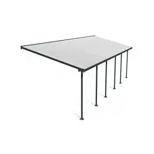 Terrassenueberdachung polycarbonat palram canopia
