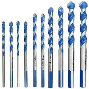 Universalbohrer latern 10 pcs bohrer wolframkarbid steinbohrer