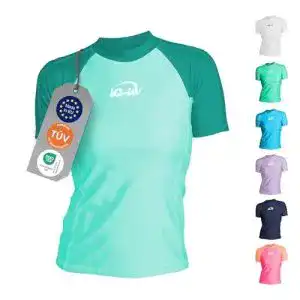 Uv shirt damen iq uv damen 300 slim fit uv t shirt caribbean