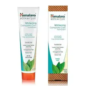 Vegane zahnpasta himalaya botanique whitening simply mint
