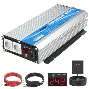 Wechselrichter 3 000 w giandel wechselrichter 24v auf 230v