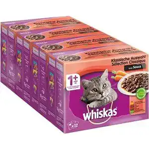 Whiskas nassfutter whiskas 1 klassische auswahl