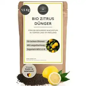 Zitrusduenger jaskers bio 1 5 kg langzeit granulat