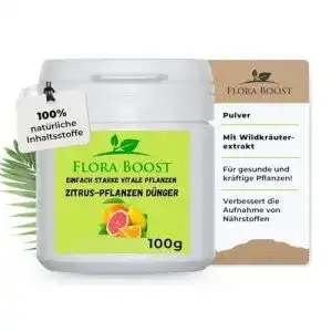 Zitrusduenger konfitee zitrus duenger flora boost 100 g