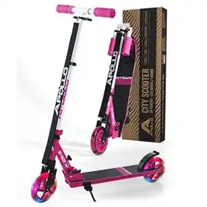 Apollo roller apollo skyracer city roller mit led leuchtraedern