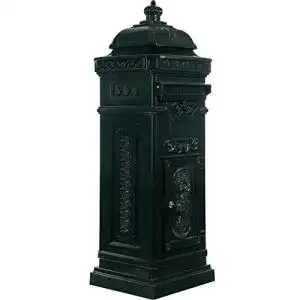 Ausgefallener briefkasten stilista antiker standbriefkasten 102 cm