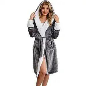 Bademantel damen cmtop nachtwaesche morgenmantel kimono