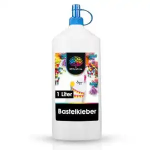 Bastelkleber officetree 1 liter fluessigkleber loesungsmittelfrei