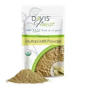 Bentonit davis finest organic multani mitti indian healing clay