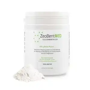 Bentonit zeobentmed zeobent med detox pulver 400g zeolith
