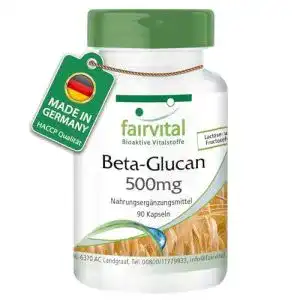 Beta glucan fairvital beta glucan kapseln 90 kapseln 500mg