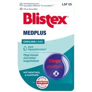 Blistex lippenpflege blistex medplus tiegel
