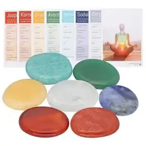 Chakra steine lebensquelle plus set 100 echte edelsteine