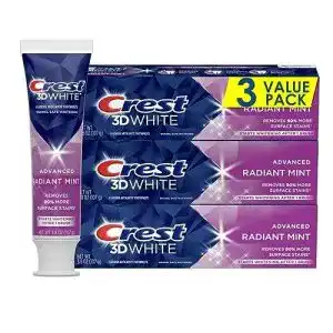 Crest zahnpasta crest 3d white radiant mint zahnpasta