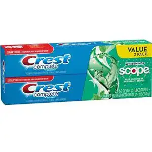 Crest zahnpasta crest complete whitening plus scope