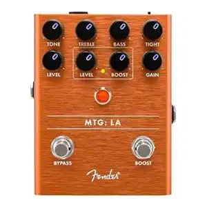 Distortion pedal fender mtg la tube distortion guitar effects