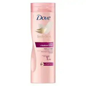 Dove bodylotion dove care radiant glow feuchtigkeitscreme