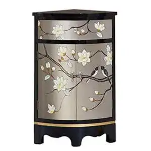 Eckschrank chengbeautiful schliessfaecher dekoration wohnzimmer