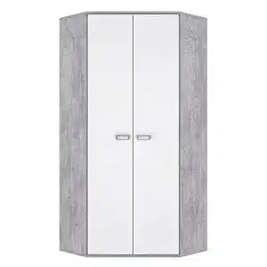 Eckschrank forte emily 80 90 eckkleiderschrank