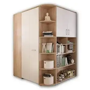 Eckschrank stella trading corner begehbarer eckkleiderschrank