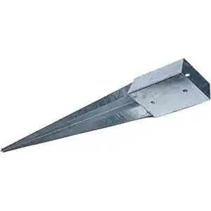 Einschlaghuelsen kotarbau einschlagbodenhuelse 101 x 101 mm