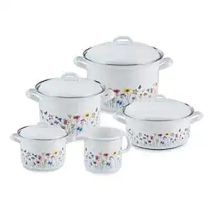Emaille topfset riess 0558 070 emaill set topfset 5 tlg