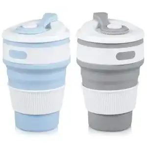 Faltbecher generic 7wunderbar faltbarer reisebecher 2 stueck
