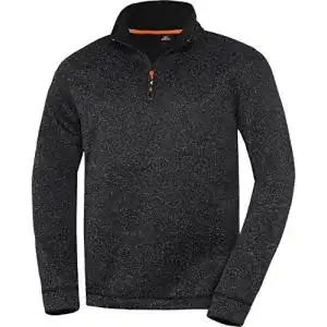 Fleecepullover herren nordcap strickfleece troyer warmer