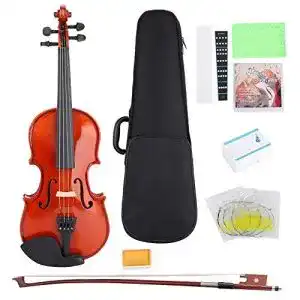 Geige amonida 1 8 violine kit professionelles set fuer anfaenger