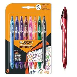 Gelstifte bic gel ocity quick dry tintenroller 8 verschiedene