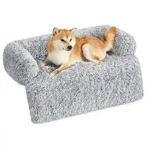 Hundebett pluesch feandrea fluffyhug hundedecke sofa