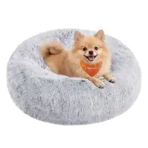 Hundebett pluesch feandrea hundebett flauschig katzenbett 1