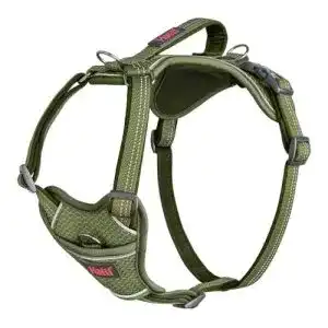 Hundegeschirr mit brustring halti anatomy mit griff