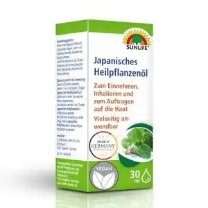 Japanisches heilpflanzenoel sunlife 30 ml aetherisches oel
