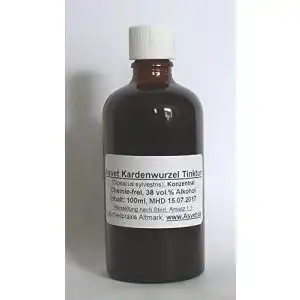 Kardenwurzel tinktur asvet 50ml kardenwurzel tropfen