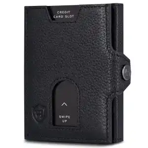 Kartenetui mit muenzfach von heesen slim wallet mit muenzfach