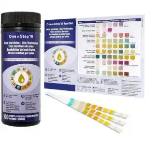 Ketonetest onestep 100 x urin teststreifen fuer 10 parameter