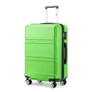 Koffer 65 cm kono trolley koffer mittelgross 4 rollen leicht