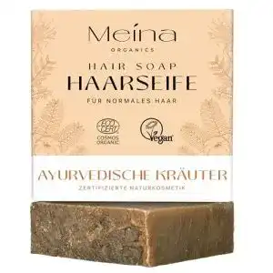 Kraeuter shampoo meina ayurveda bio haarseife gegen haarausfall