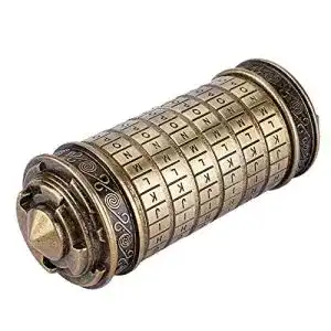 Kryptex pssopp leonardo code spielzeug retro code mini cryptex
