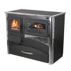 Kuechenofen holz dandibo eek a kaminofen mit backfach