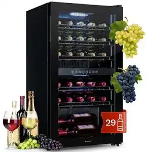 Kuehlschrank 80 liter klarstein weinkuehlschrank 2 zonen