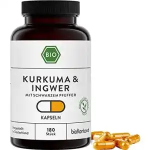 Kurkuma ingwer kapseln biokontor kurkuma ingwer pfeffer