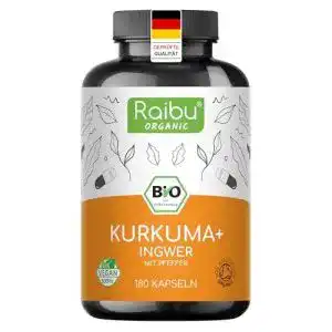 Kurkuma-Ingwer-Kapseln