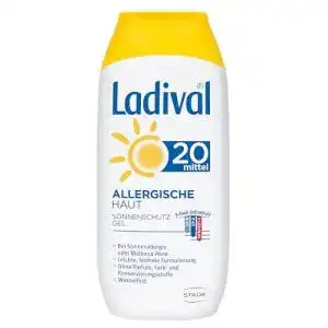 Ladival sonnencreme ladival allergische haut gel lsf 20