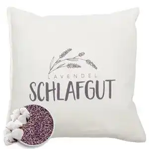 Lavendelkissen herbalind zum schlafen schlafgut schlafkissen