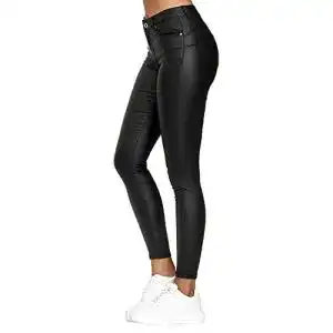 Leder leggings onsoyours damen kunstleder sexy leggings pu